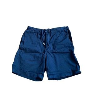 NU/Port Black Cotton Shorts. Size M